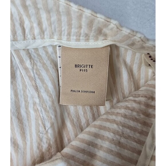 Piazza Sempione Pants Women’s It 48, Size XL 10, 12 Brigitte Striped‎ Trousers - Picture 7 of 10